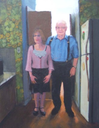 Older Couple, Clothed
